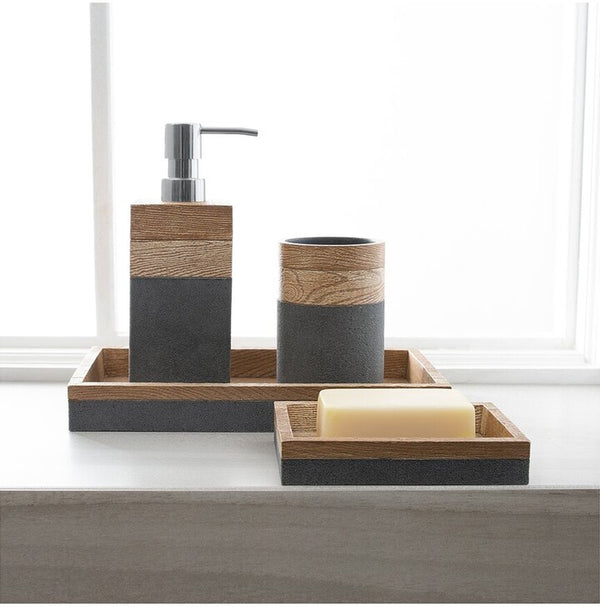 kitchengrips Boutique Set - Kenora (Grey/Brown)