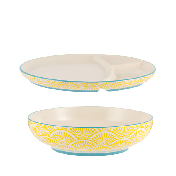 kitchengrips Bowl and Plate Set