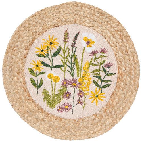 kitchengrips Braided Placemat - Bees & Blossom