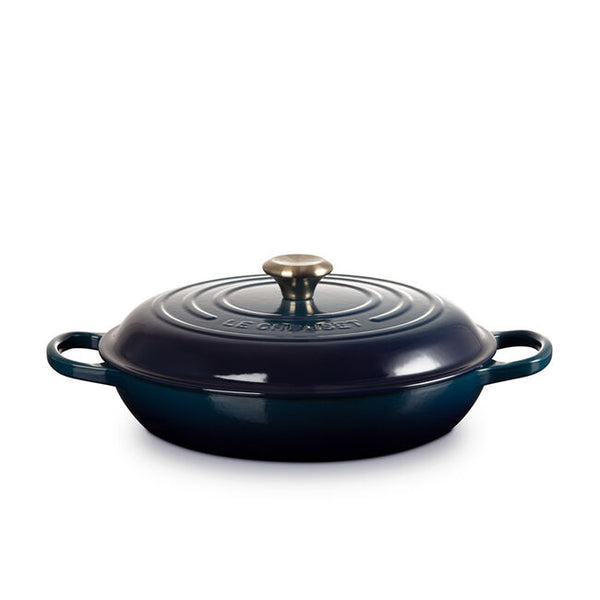 Kitchengrips Braiser Agave Enameled Cast Iron