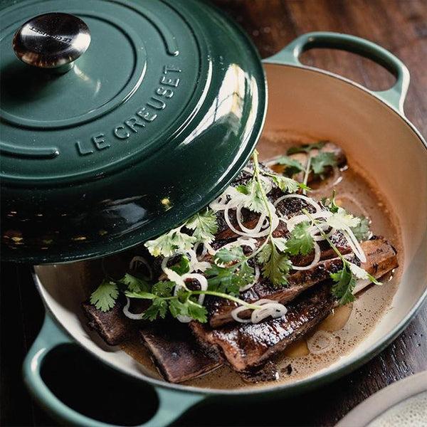 Kitchengrips Braiser Artichaut Enameled Cast Iron