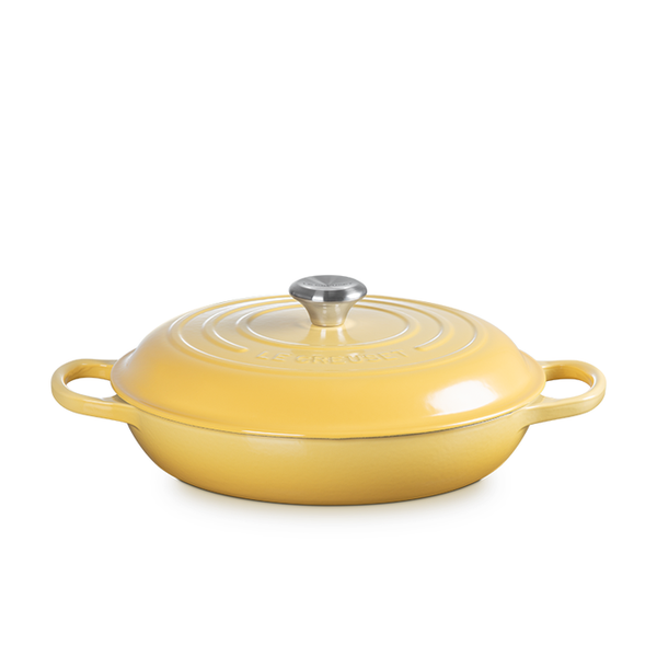 Kitchengrips Braiser Camomille Enameled Cast Iron