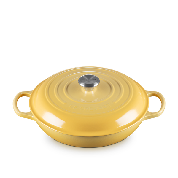 kitchengrips Braiser Camomille Enameled Cast Iron
