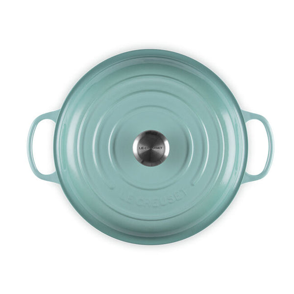Kitchengrips Braiser Sage Enameled Cast Iron