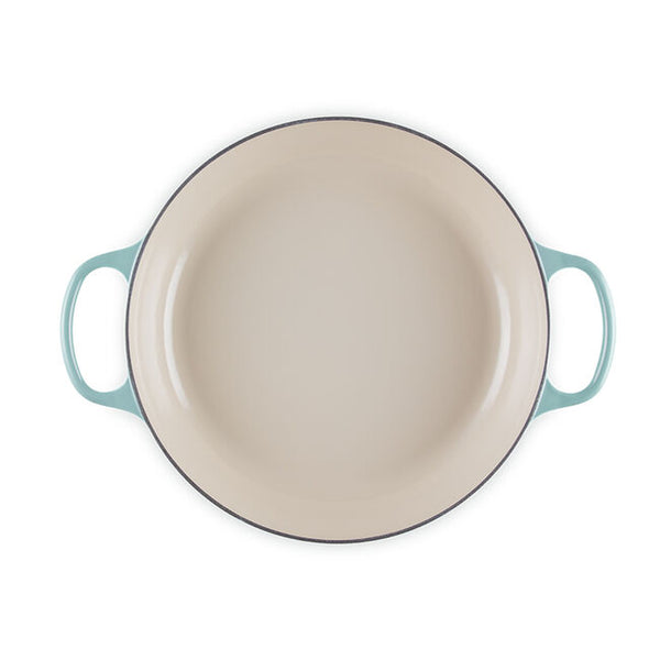 Kitchengrips Braiser Sage Enameled Cast Iron