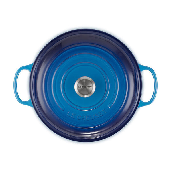 Kitchengrips Braisers Blueberry Enameled Cast Iron
