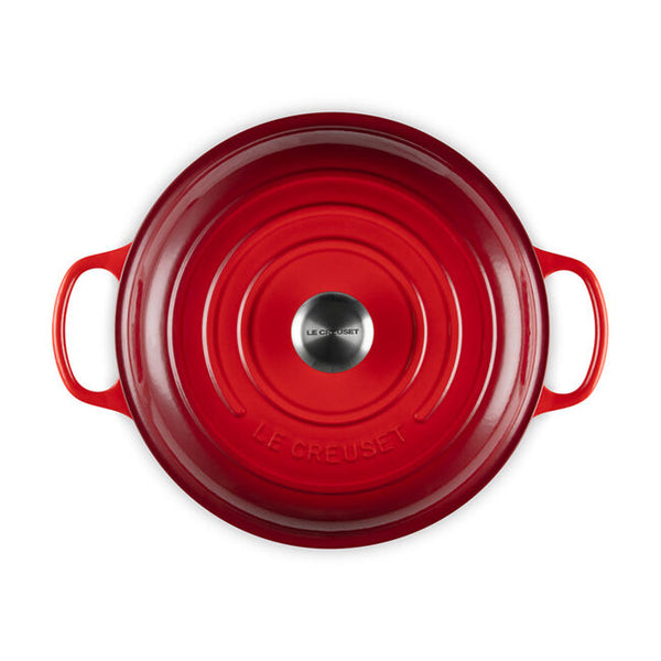 Kitchengrips Braisers Cerise Enameled Cast Iron