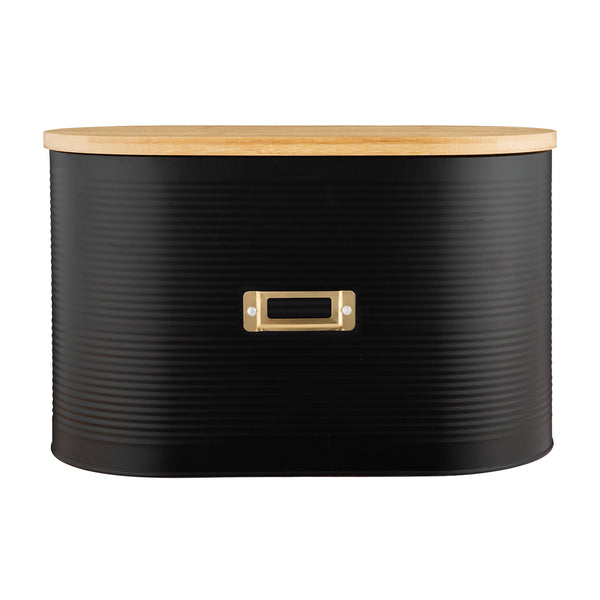 kitchengrips Bread Bin Black