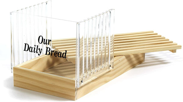 kitchengrips Bread Slicer with Crumb Catcher