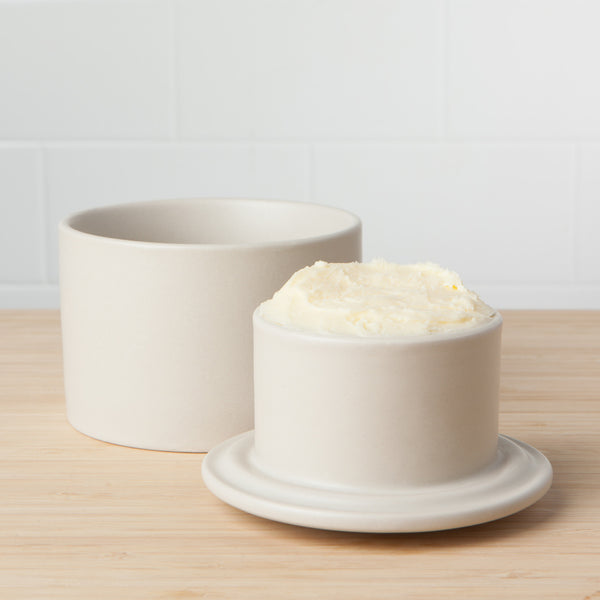 Kitchengrips Butter Crock Matte Natural