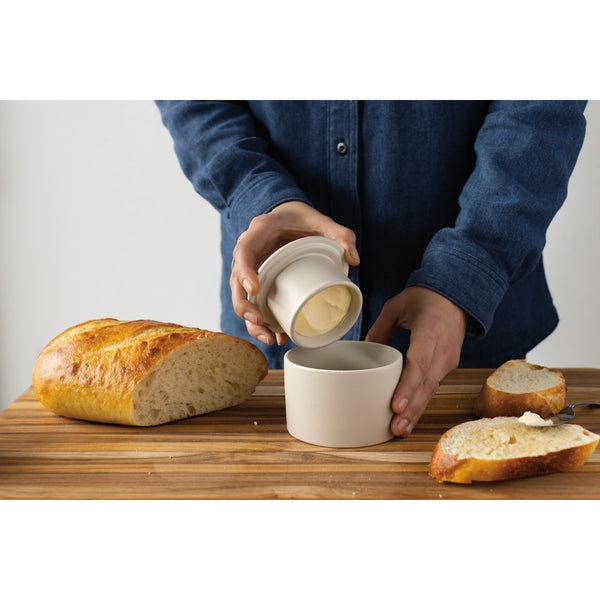 Kitchengrips Butter Crock Matte Natural
