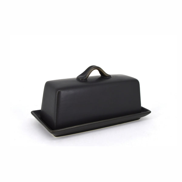 kitchengrips Butter Dish Matte Black