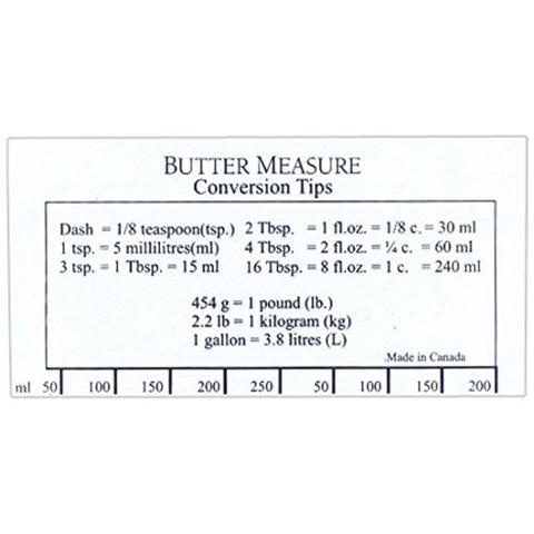 kitchengrips Butter Ruler