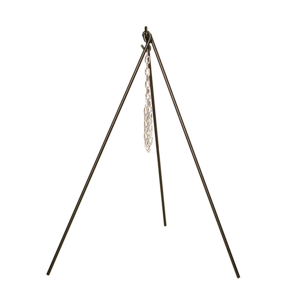 kitchengrips Camp Tripod with Chain Cast Iron