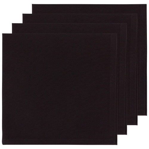 Kitchengrips Cloth Napkin Set Black