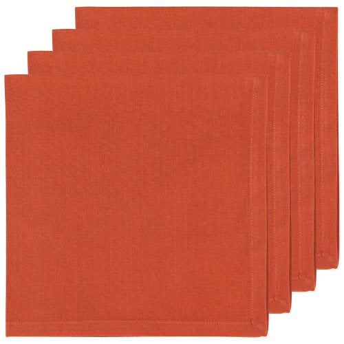 Kitchengrips Cloth Napkin Set Rust