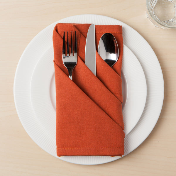 kitchengrips Cloth Napkin Set Rust