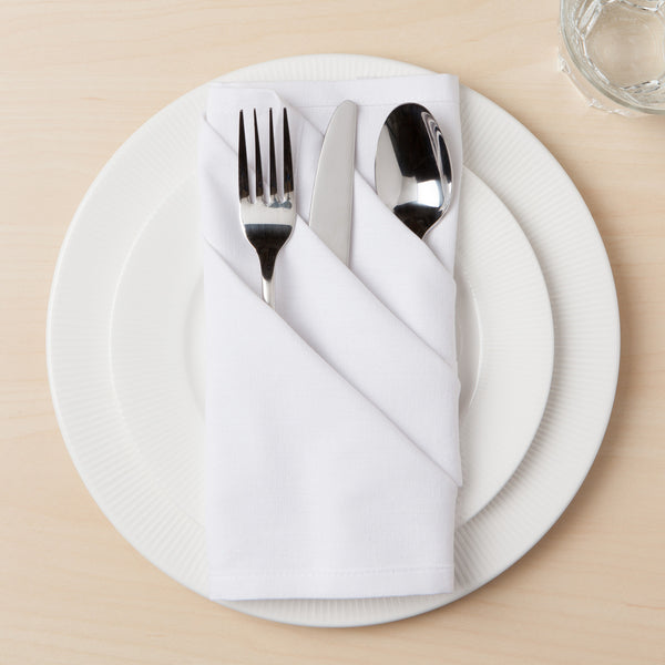 kitchengrips Cloth Napkin Set White