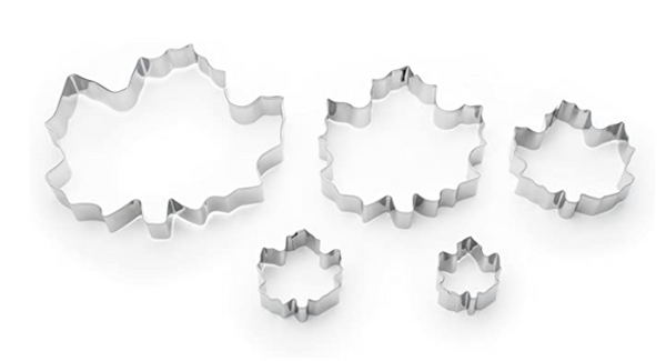 kitchengrips Cookie Cutter Set Maple Leaf