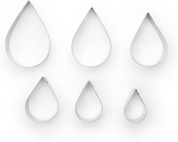 kitchengrips Cookie Cutter Set Tear Drop