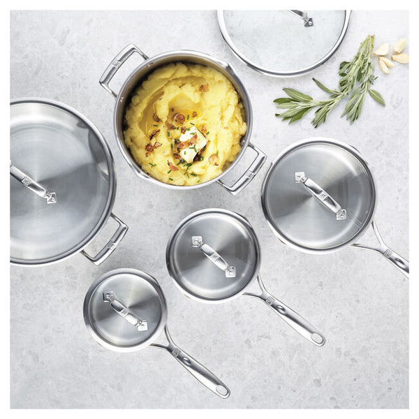 Kitchengrips Cookware Set Stainless Steel