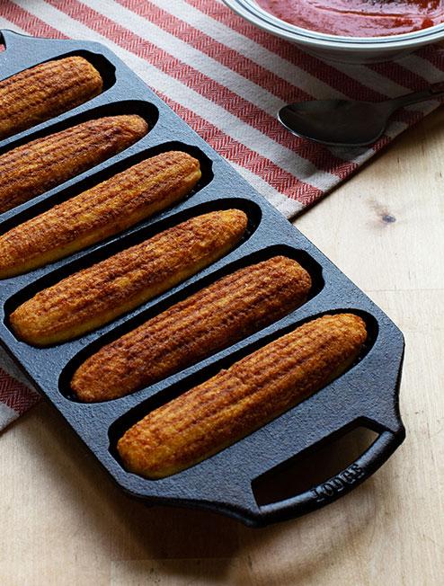 Kitchengrips Cornstick Pan Cast Iron