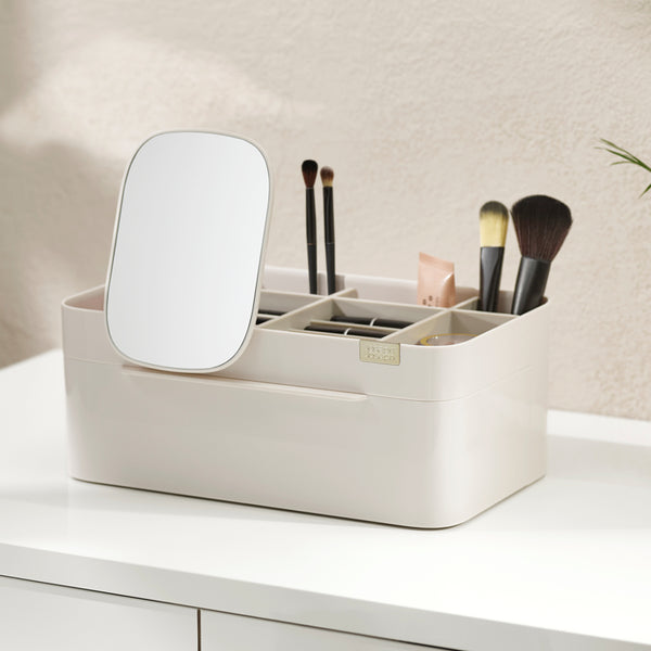 Kitchengrips Cosmetic Organizer With Mirror
