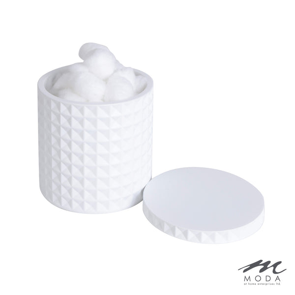 kitchengrips Cotton Jar Braemar White