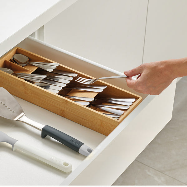 Kitchengrips Cutlery Organizer Bamboo