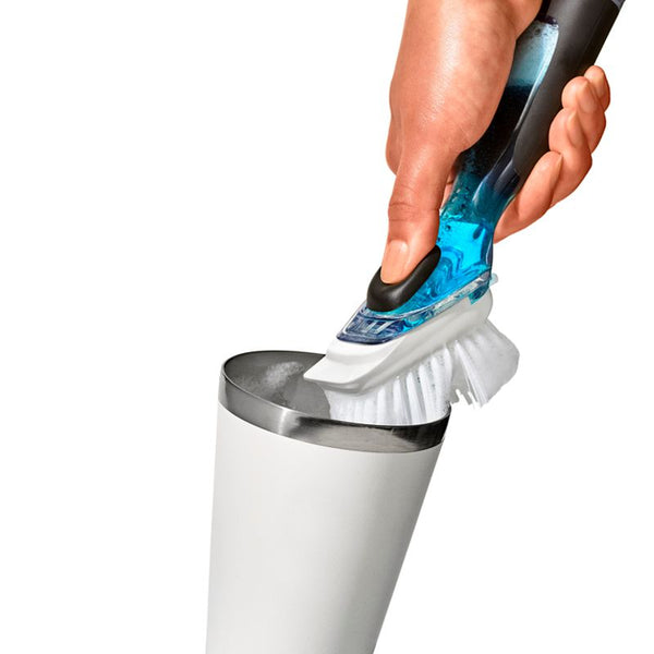 Kitchengrips Dish Soap Dispensing Brush Bristle