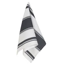kitchengrips Dish Towel Symmetry Black