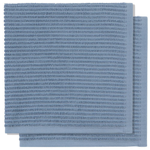 kitchengrips Dishcloth Ripple Set - Slate Blue