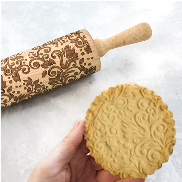 Kitchengrips Embossed Rolling Pin