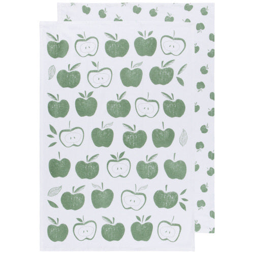 kitchengrips Floursack Dishtowels Set - Elm Green