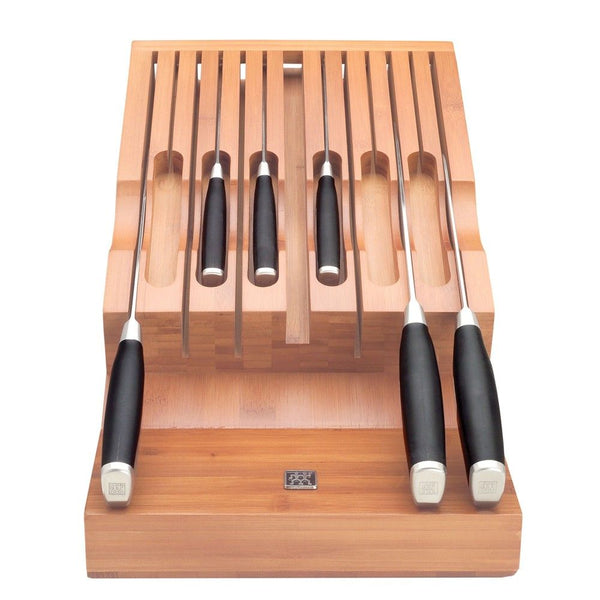 Kitchengrips In-Drawer Knife Block