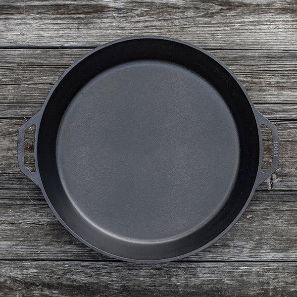 Kitchengrips Large Dual Handle Skillet Cast Iron