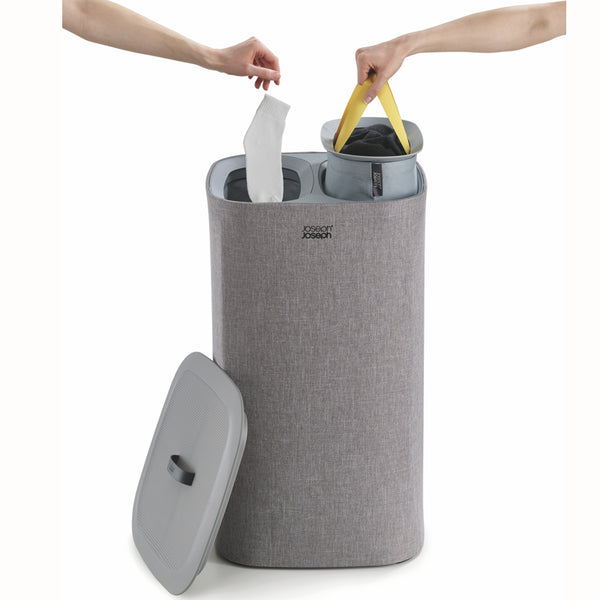 Kitchengrips Laundry Basket 60L Gray