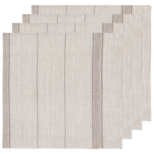 kitchengrips Linen Cloth Napkin Set Shadow