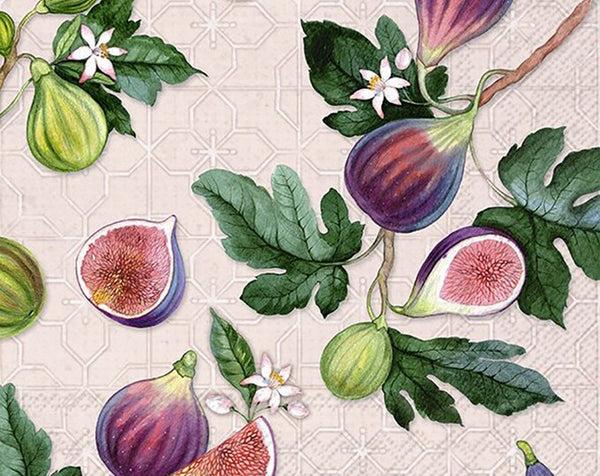 kitchengrips Lunch Napkin Figues Rose