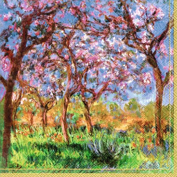 kitchengrips Lunch Napkin Monet Springtime