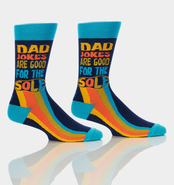 kitchengrips Men's Socks "Dad Jokes"