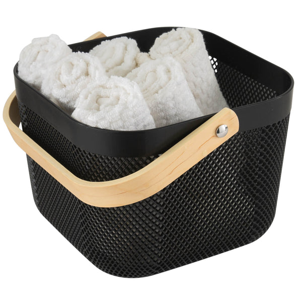 Kitchengrips Mesh Storage Basket Small Black