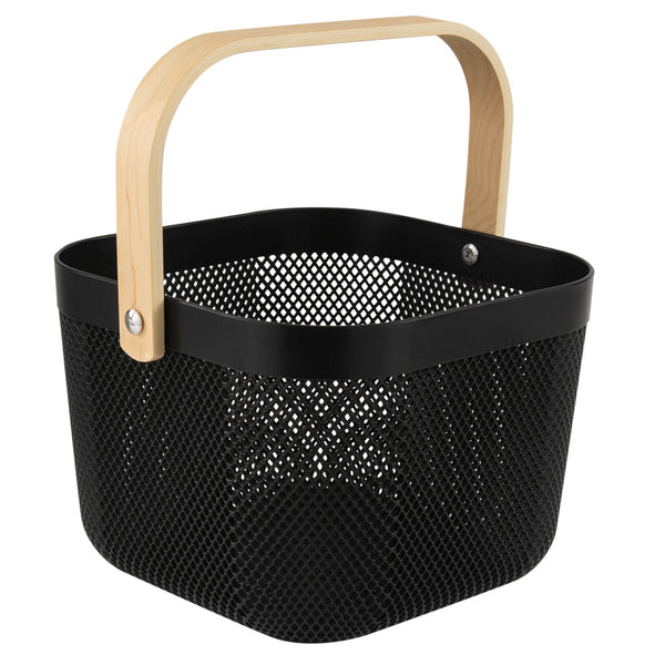 kitchengrips Mesh Storage Basket Small Black