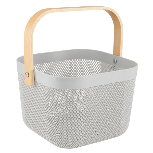 kitchengrips Mesh Storage Basket Small Grey