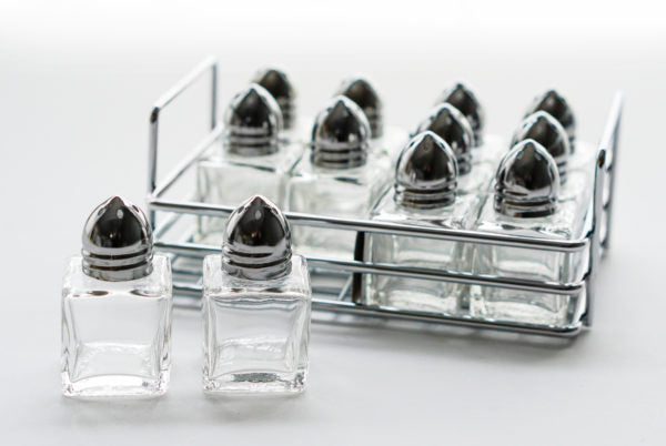 kitchengrips Mini Salt & Pepper Set with Rack