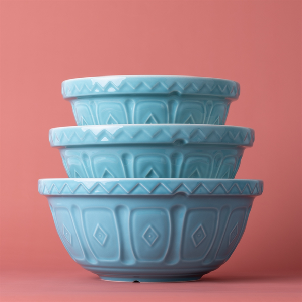 Kitchengrips Mixing Bowls Turquoise