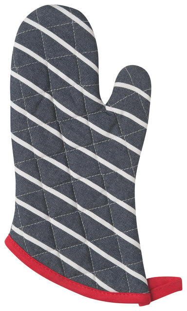 kitchengrips Oven Mitt Set - Butcher Stripe