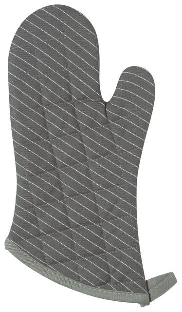 kitchengrips Oven Mitt Set - Pinstripe Granite