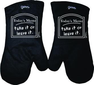 kitchengrips Oven Mitt Set Today's Menu