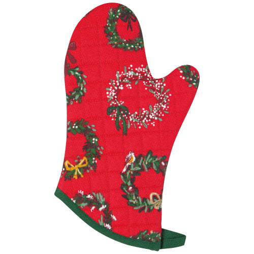 kitchengrips Oven Mitt Set Wreaths